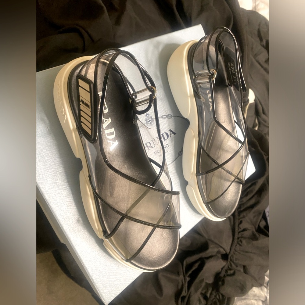 Prada transparent Sandals